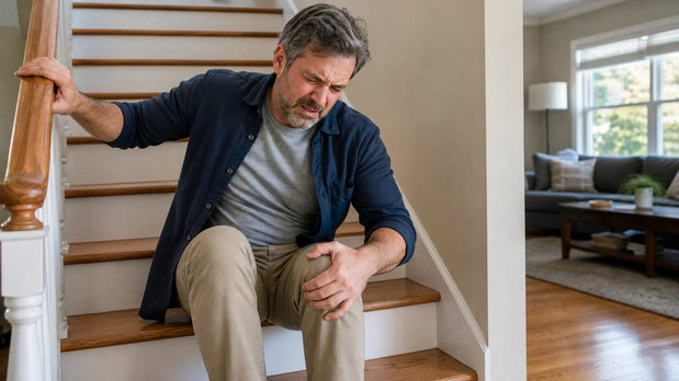 Knee Pain Going Down Stairs: Why It Happens and How to Make Stairs Feel Easier - FORTHiQ