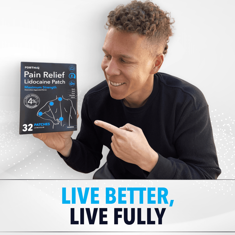 4% Lidocaine Pain Relief Patches - FORTHiQ