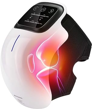 3x FORTHiQ Cordless Knee Massager, FDA Registered, Infrared Heat and Vibration Knee Pain Relief for Swelling Stiff Joints