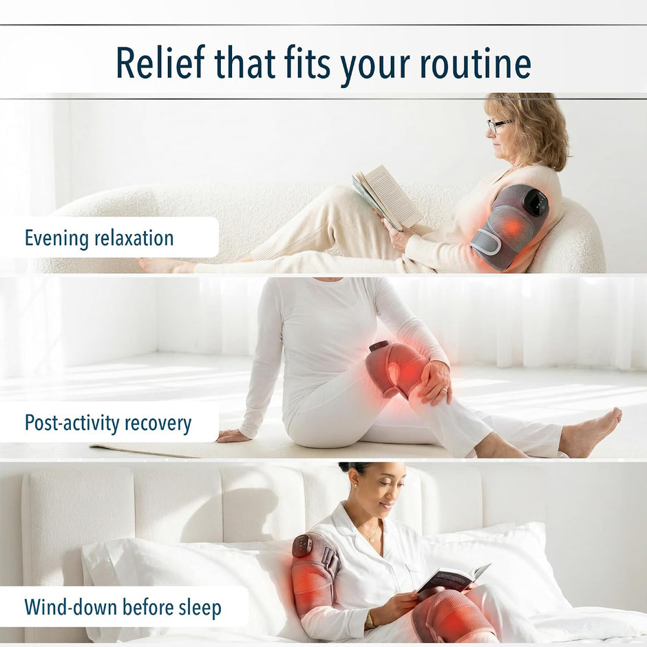 FORTHiQ Red+ Knee Massager