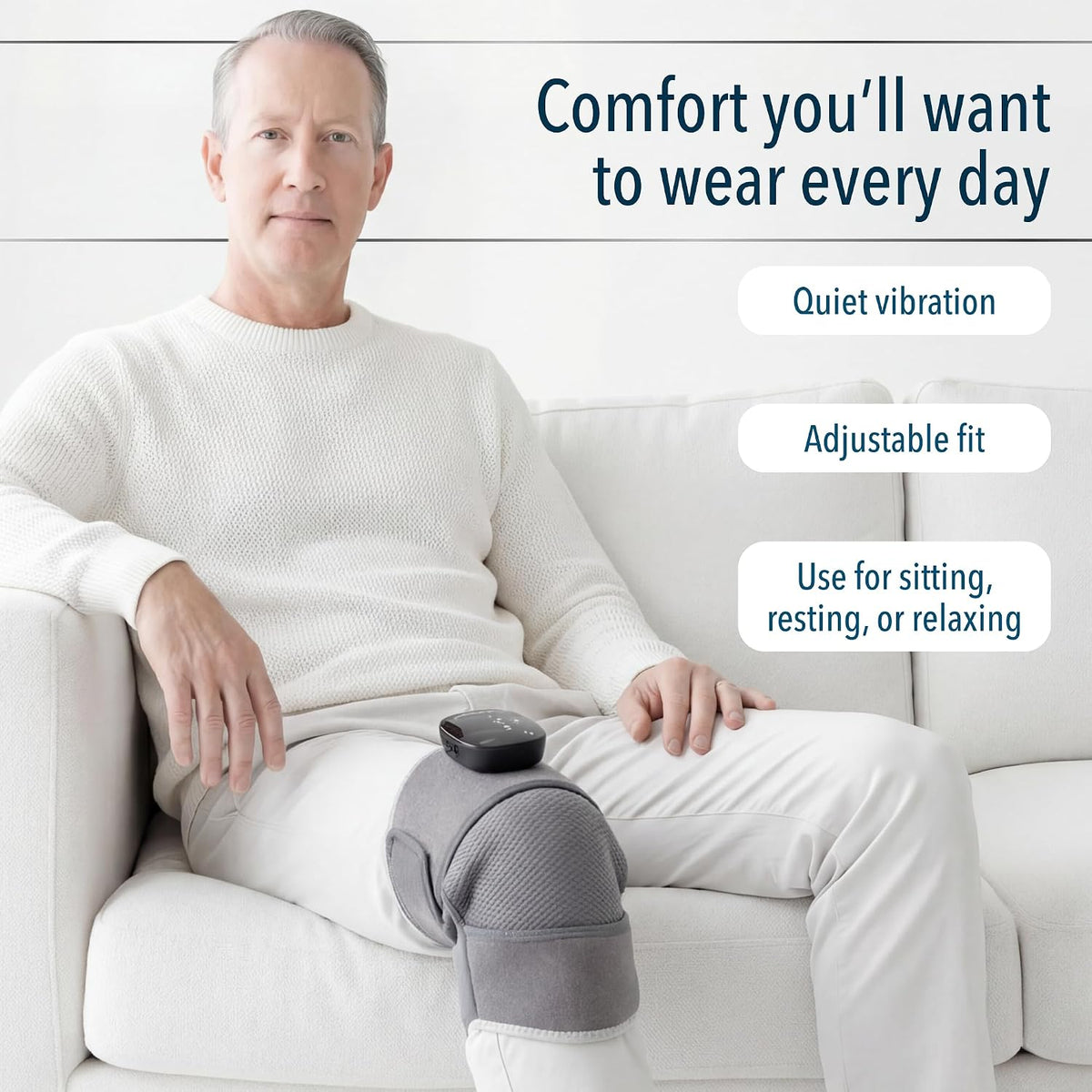 FORTHiQ Red+ Knee Massager