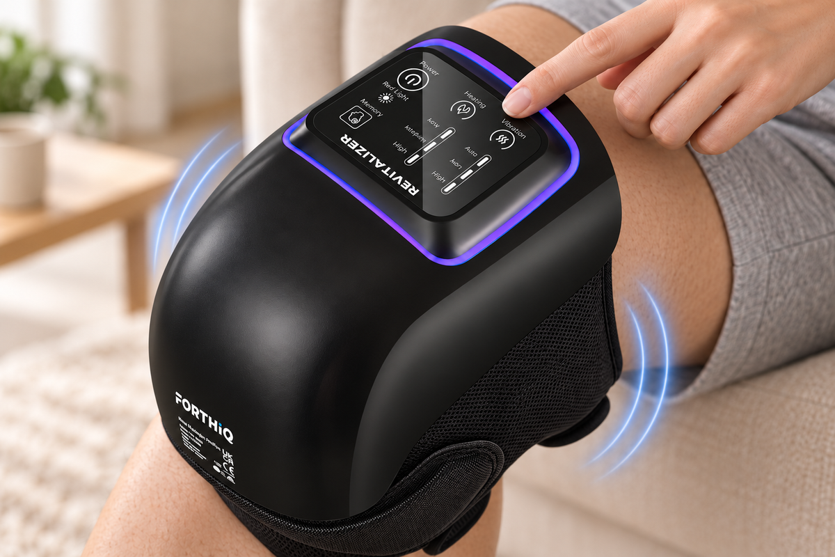 Selecting the vibration control on the FORTHiQ Pro+